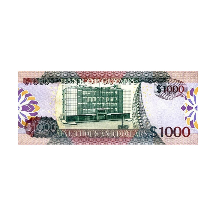 Guyana 1000 Dollars 2024 P38d