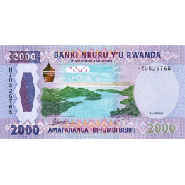 Rwanda 2000 Francs 2024