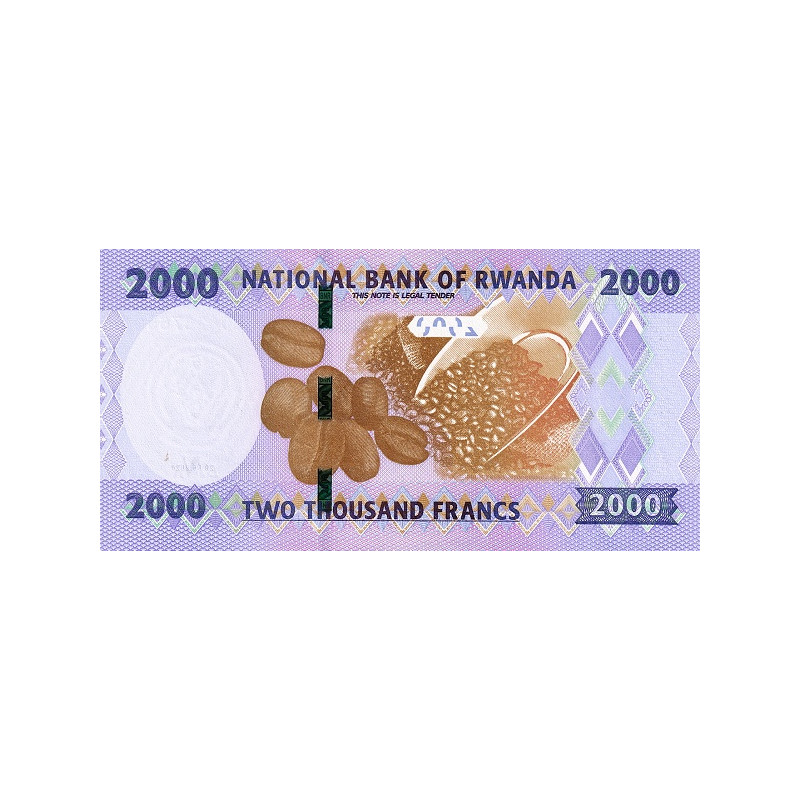 Rwanda 2000 Francs 2024 P44