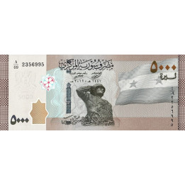 Syrien 5000 Pounds 2019 P118a