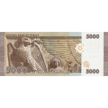 Syrien 5000 Pounds 2019 P118a