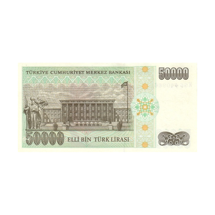 Turkey 50.000 Lirasi 1970 P204