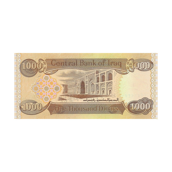 Iraq 1000 Dinars IQD 2018 P104a