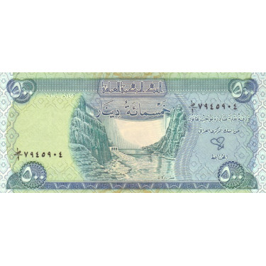 Irak 500 Dinars IQD 2004 P92