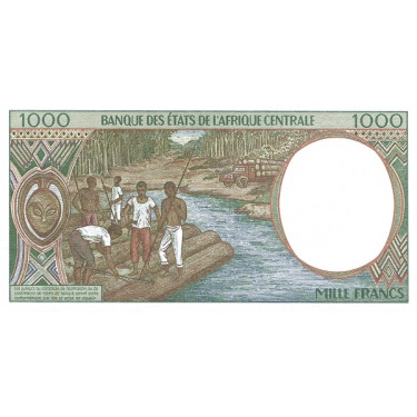 Central African States - Congo - 1000 Francs 2000 P-102Cg
