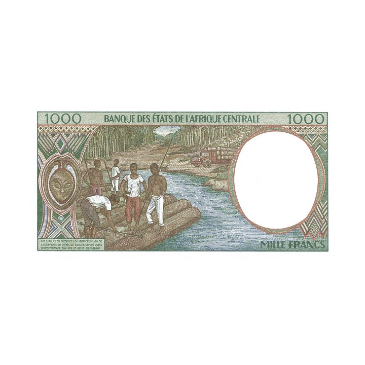 Central African States - Congo - 1000 Francs 2000 P-102Cg