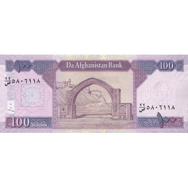 Afghanistan 100 Afghanis 2019 P75e