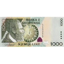 Albanien 1000 Leke 2011 P73b