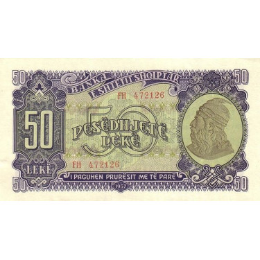 Albanien 50 Leke 1957 P29