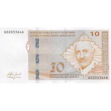 Bosnien Hercegovina 10 Maraka 2017 P81b