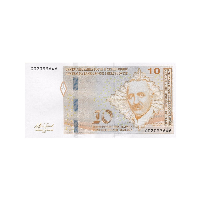 Bosnia Herzegovina 10 Maraka 2017 P81b