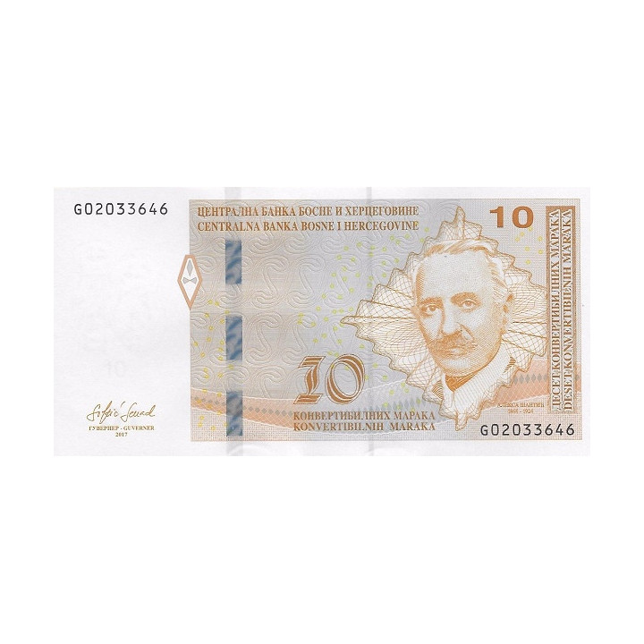 Bosnien Hercegovina 10 Maraka 2017 P81b