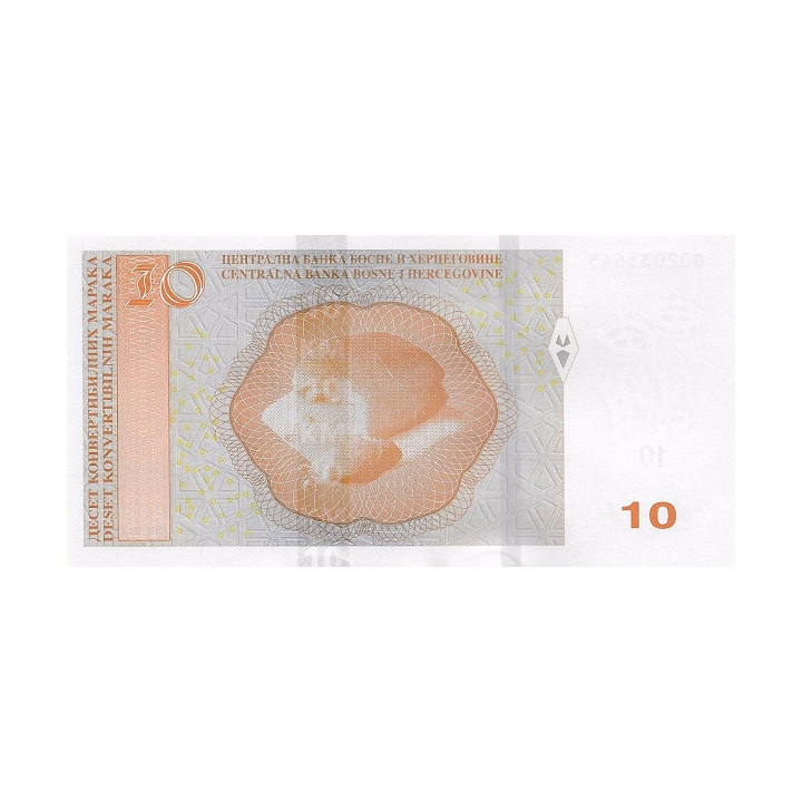 Bosnia Herzegovina 10 Maraka 2017 P81b