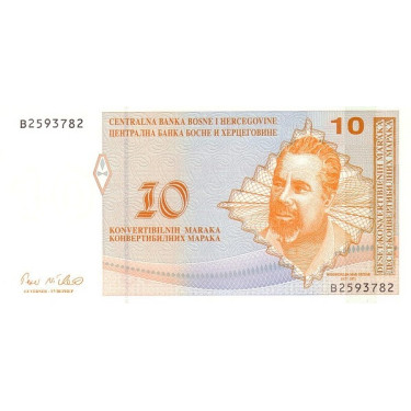 Bosnien Hercegovina 10 Maraka 1998 P63