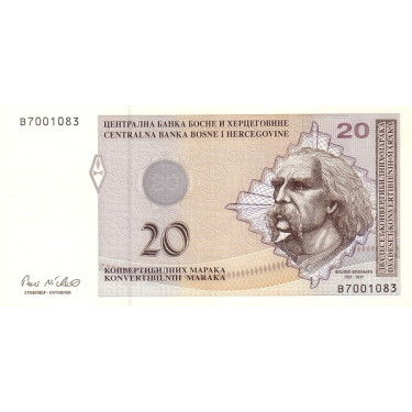 Bosnien Hercegovina 20 Maraka 1998 P66