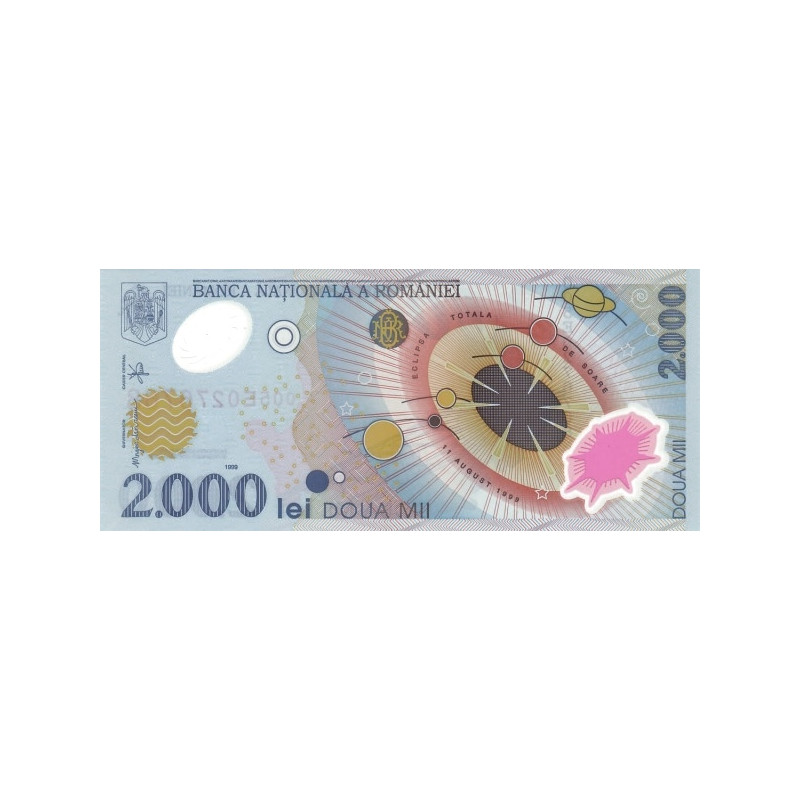 Romania 2000 Lei 1999 P111a