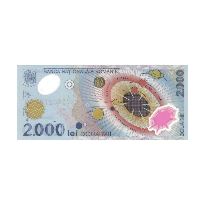 Romania 2000 Lei 1999 P111a