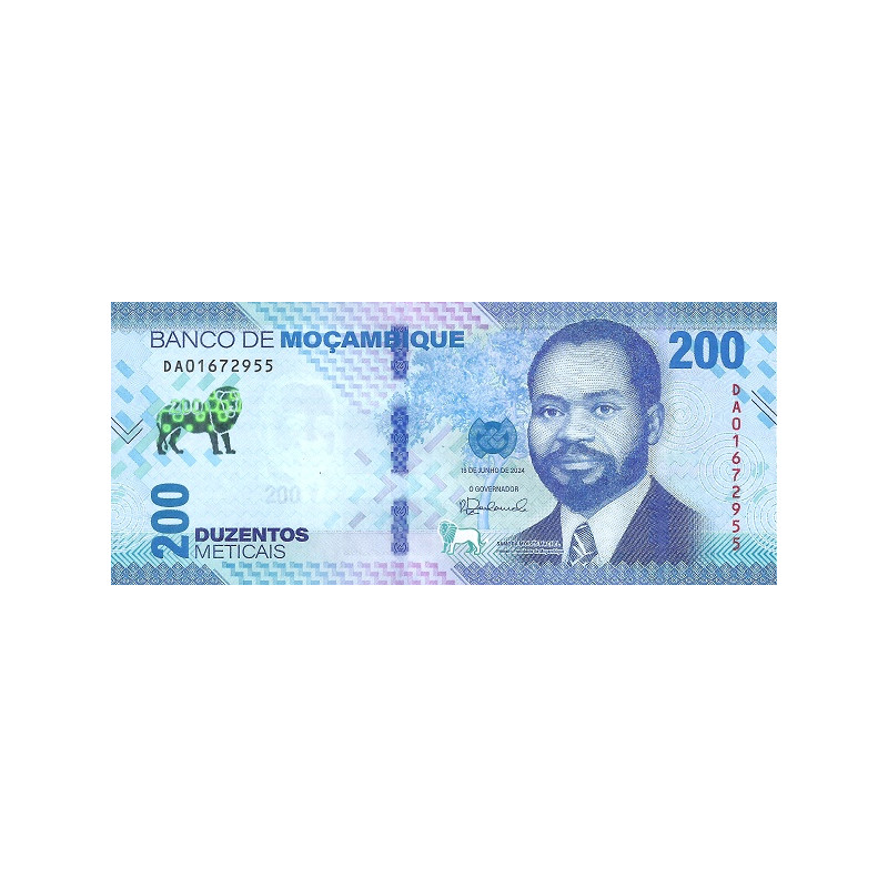 Mozambique 200 Meticais 2024 P158