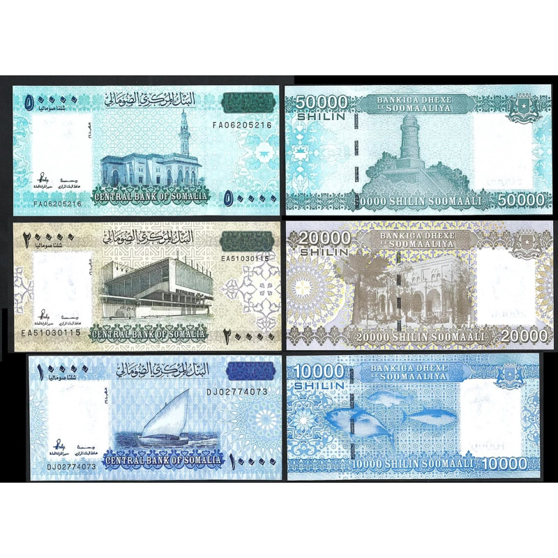 Set Somalia Shillings 2010