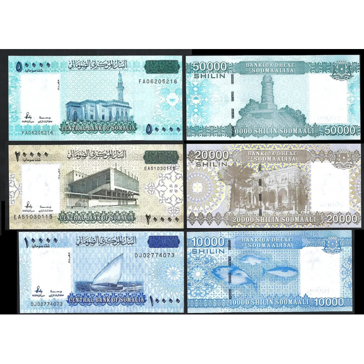 Set Somalia Shillings 2010