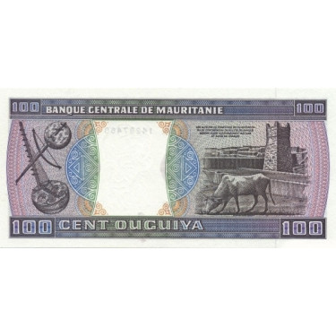 Mauretanien 100 Ouguiya 2002 P4k