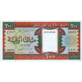 Mauritania 200 Ouguiya 2002 P5j