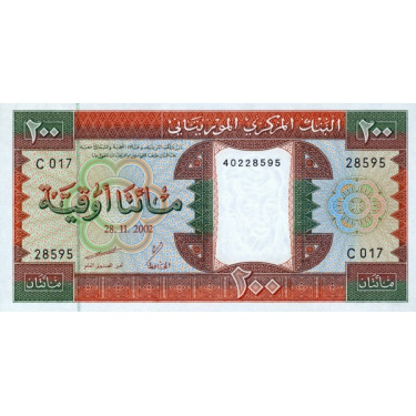 Mauretanien 500 Ouguiya 2002 P5j
