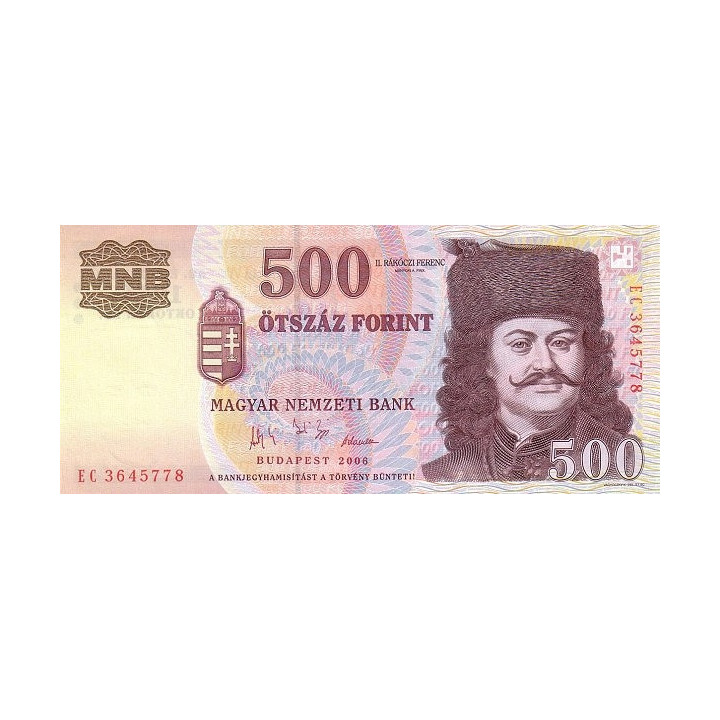 Ungern 500 Forint 1996 P194