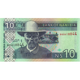 Namibia 10 Dollars 2009 P4c