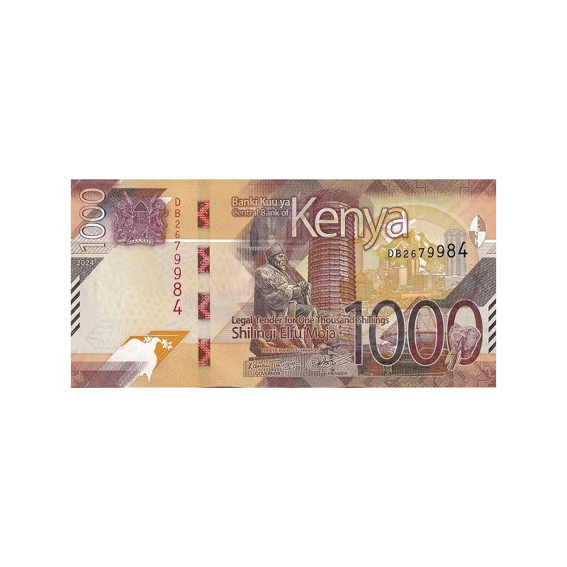 Kenya 1000 Shillings 2024 P56b
