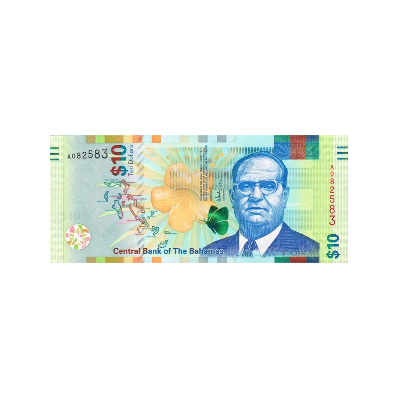 Bahamas 10 Dollars 2016 P79