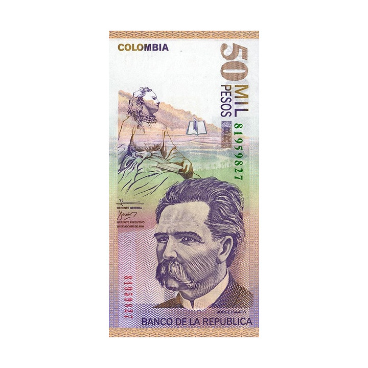 Colombia 50000 Pesos 2009 P455m