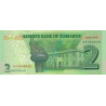 Zimbabwe 2 dollars 2016 P-99