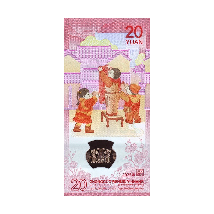 Kina 20 Yuan 2025 P921