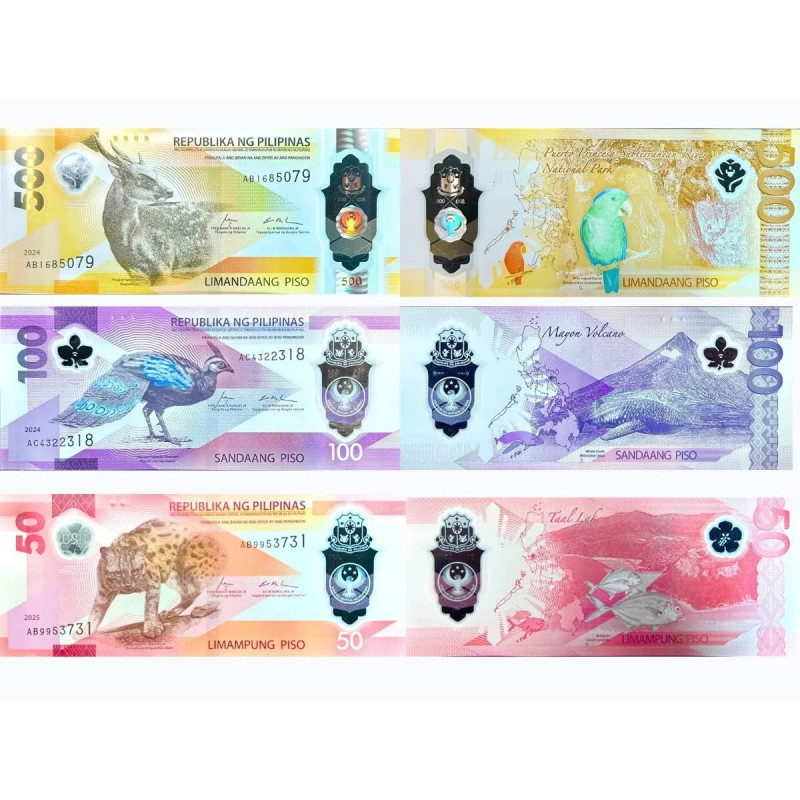 Phillipines set Piso 2024 2025