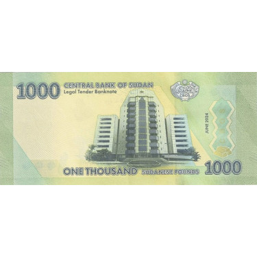 Sudan 1000 Sudanese Pounds 2024 P87