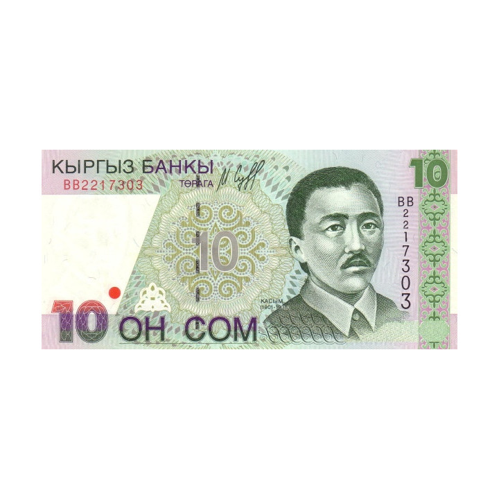 Kirgizistan 10 Som 1997 P14