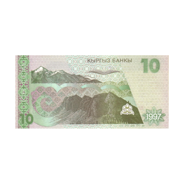 Kirgizistan 10 Som 1997 P14