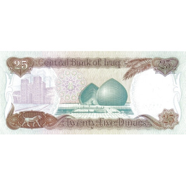 Irak 25 Dinars 1986 P73