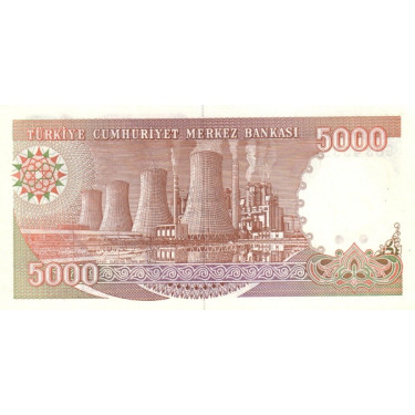 Turkey 5000 Lira 1970 P198