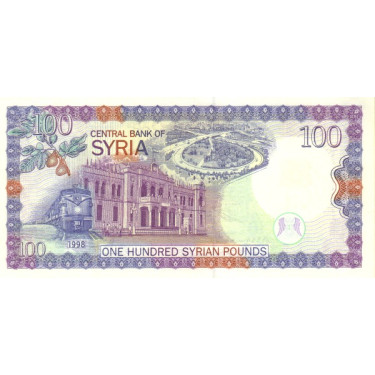 Syria 100 Pounds 1998 P108