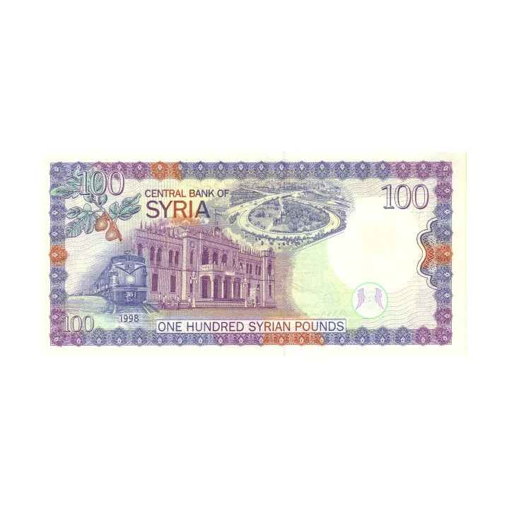 Syria 100 Pounds 1998 P108