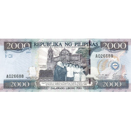 Filippinerna 2000 Piso 2001 P189c