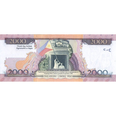 Philippines 2000 Piso 2001 P189c