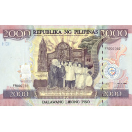 Philippines 2000 Piso 1998 P189a