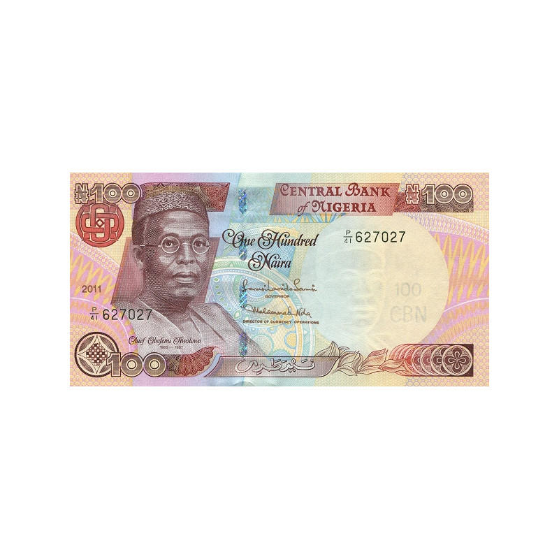 Nigeria 100 Naira 2011 P28k