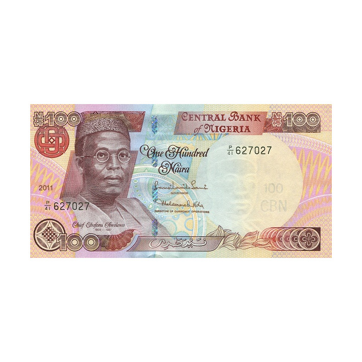 Nigeria 100 Naira 2011 P28k