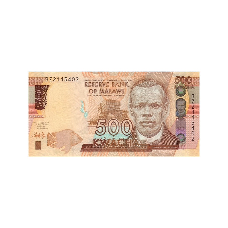 Malawi 500 Kwacha 2021 P66d