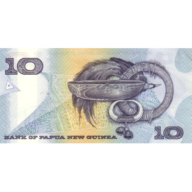 Papua New Guinea 10 Kina 1998 P17
