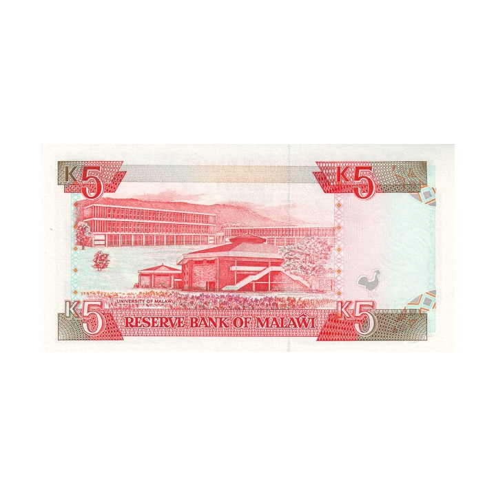 Malawi 5 Kwacha 1994 P24b